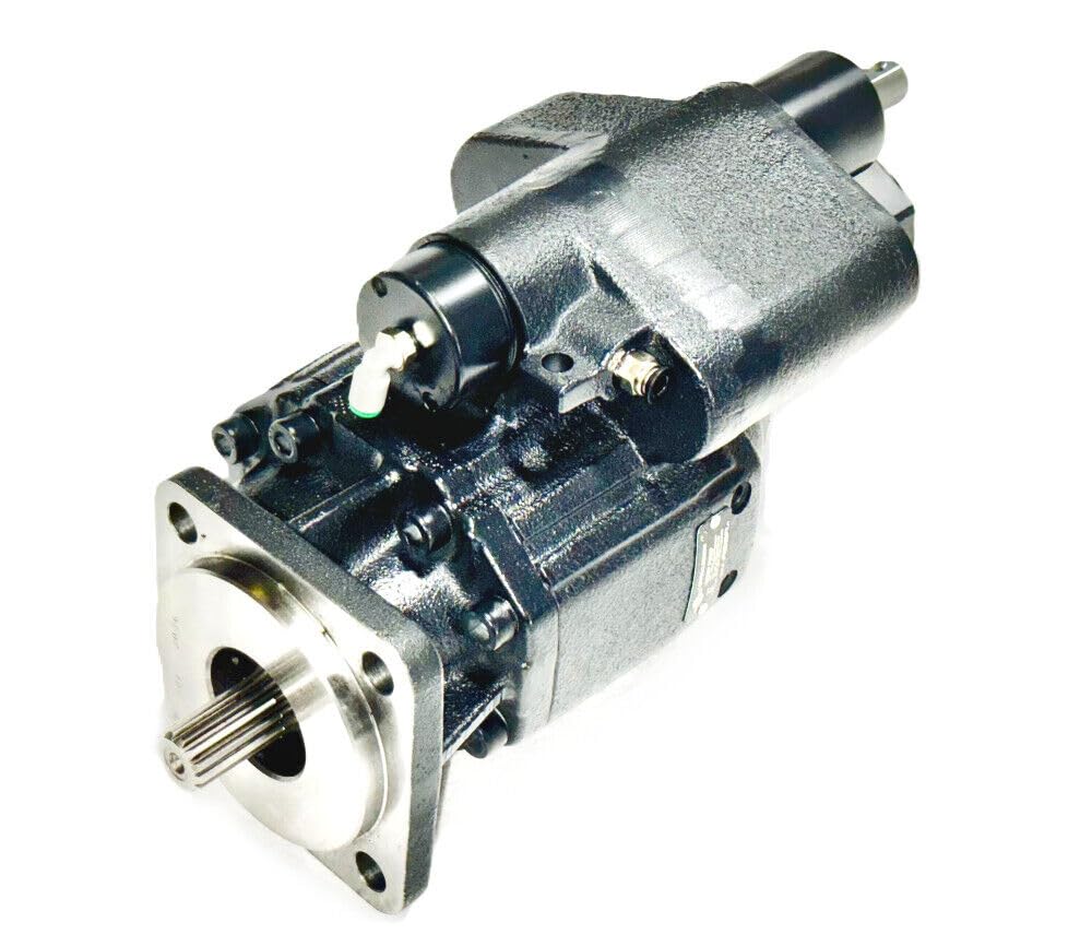 CO LG27DB4L2530N16 - Black Above Ground Metal Walking Floor Dump Pump, 27 GPM @ 1000 RPM, Air Shifted, Dual Pressure 2500/3000 PSI