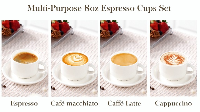Bialetti Moka Express espressokopjes | Espresso Cappuccino kopjes divers | La Vitrine de Caroline