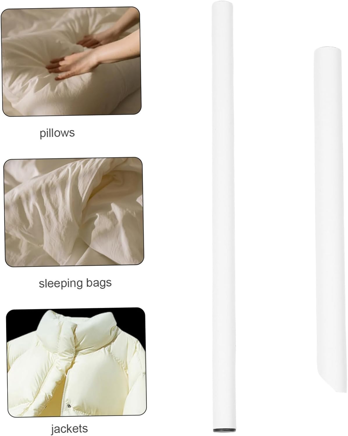 Filling Tube for Pillows and Quilts, Convenient Home Use Tool