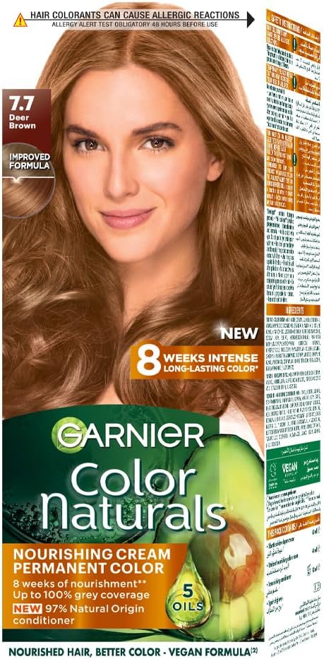 Garnier Color Naturals 7.7 Hazel Brown Haircolor