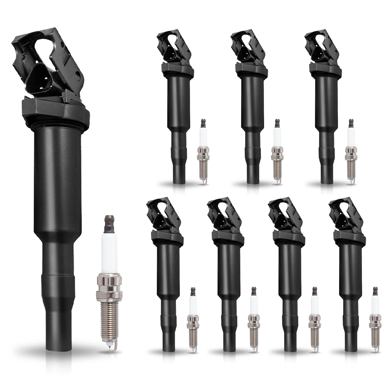 Amazon.com: ENA Set of 8 Ignition Coil Pack and 8 Platinum Spark