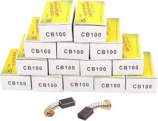 Aexit 15 Pairs Mounts & Accessories Carbon Brushes Power Tool 15 x 10 x 6mm for Generic Accessories Electric Motor