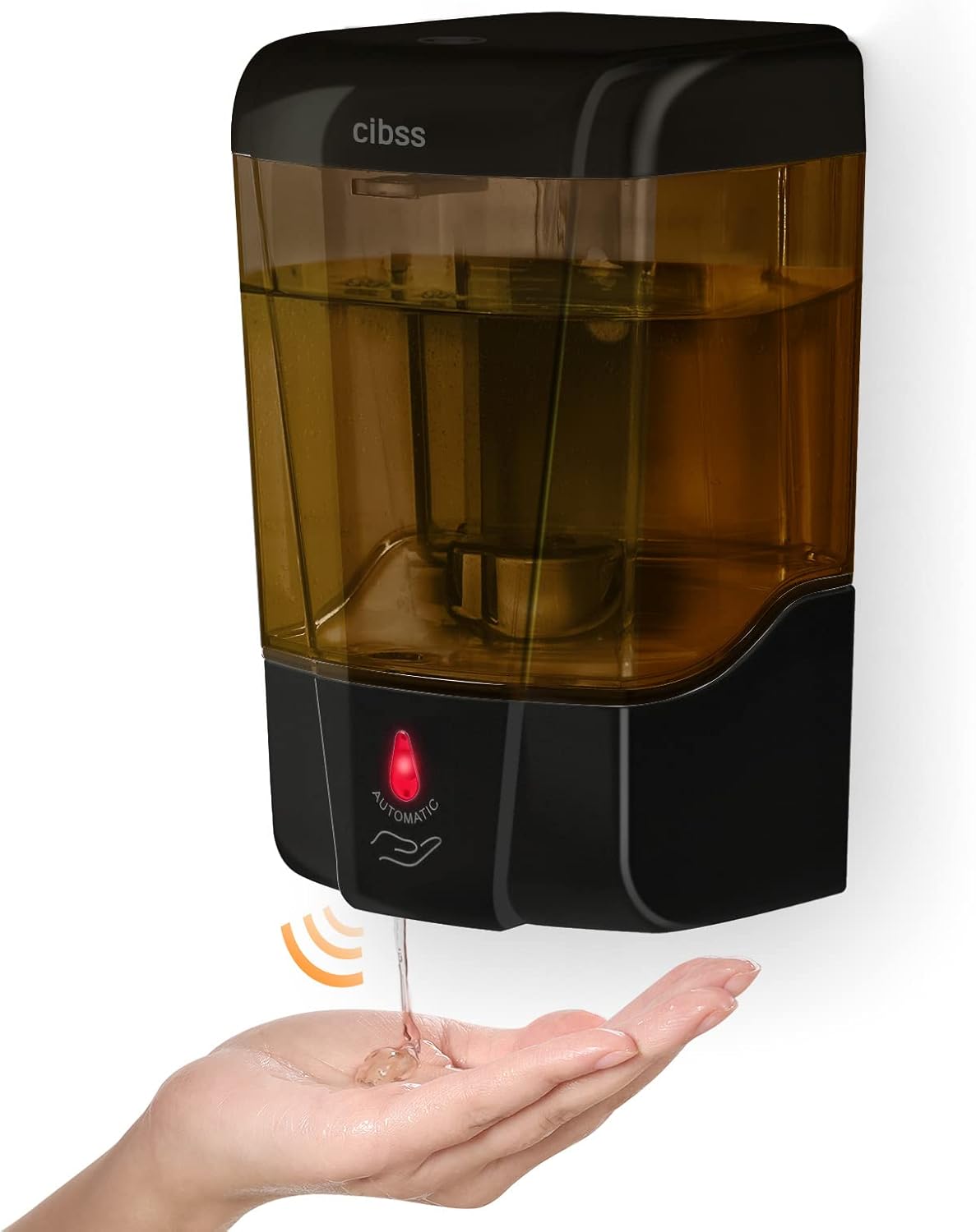 CIBSS Automatic Soap Dispenser Wall Mount, Touchless Soap