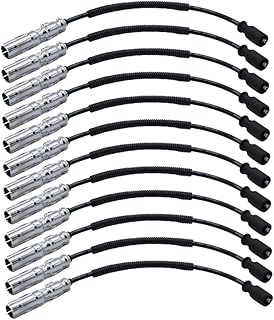 ERINGOGO 12 Peças Fio De Vela De Ignição Fio De Ignição Para Carro Automotivo Acessório Automático Fio De Vela De Ignição Fio De Vela De Ignição Para Substituição De Carro Fio De Ignição