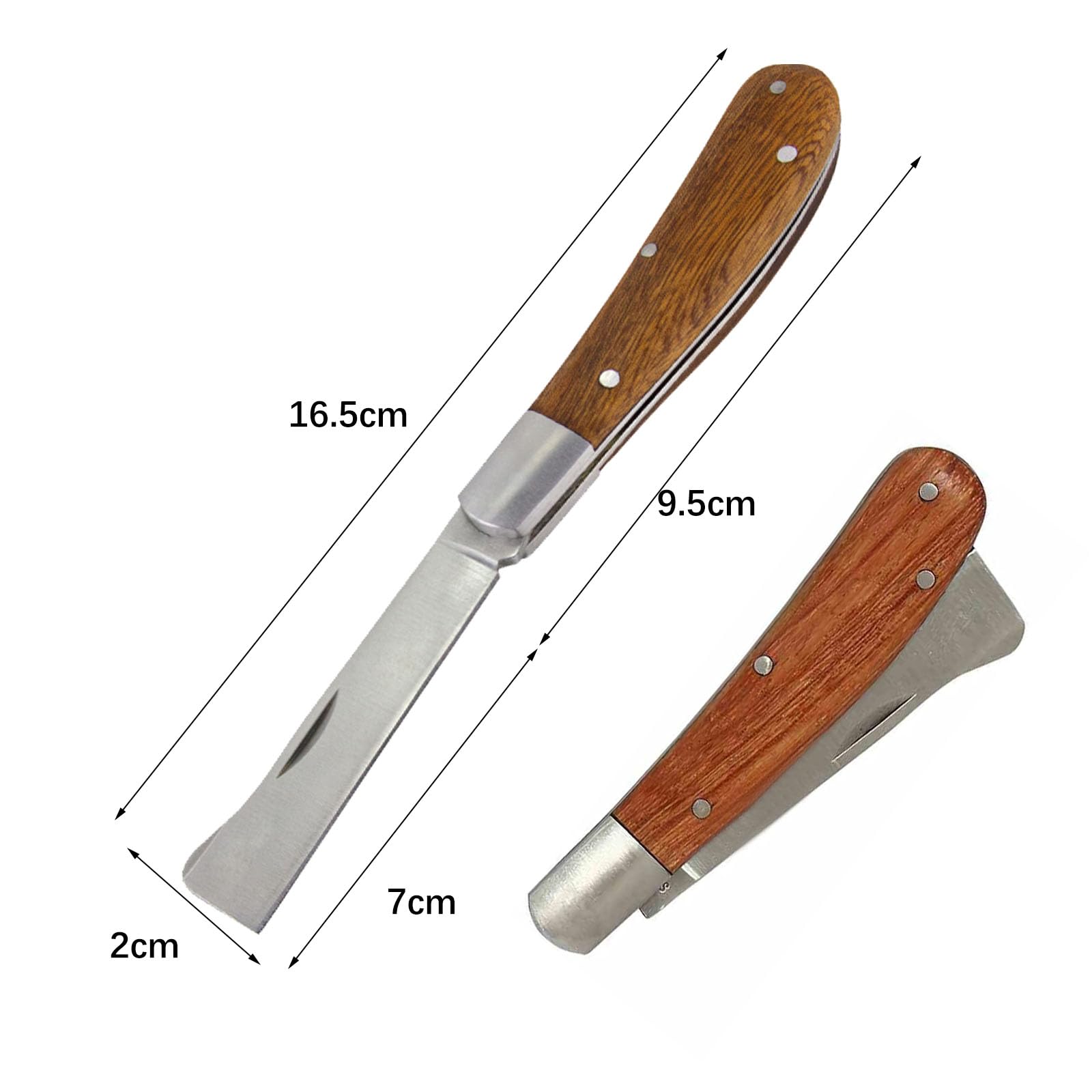 Coltello da Potatura,Coltello per Il Raccolto,Coltello Pieghevole Tascabile,Coltello da Innesto,Coltello Pieghevole,Coltello Tascabile in Acciaio Inossidabile,Coltello da Innesto Professionale