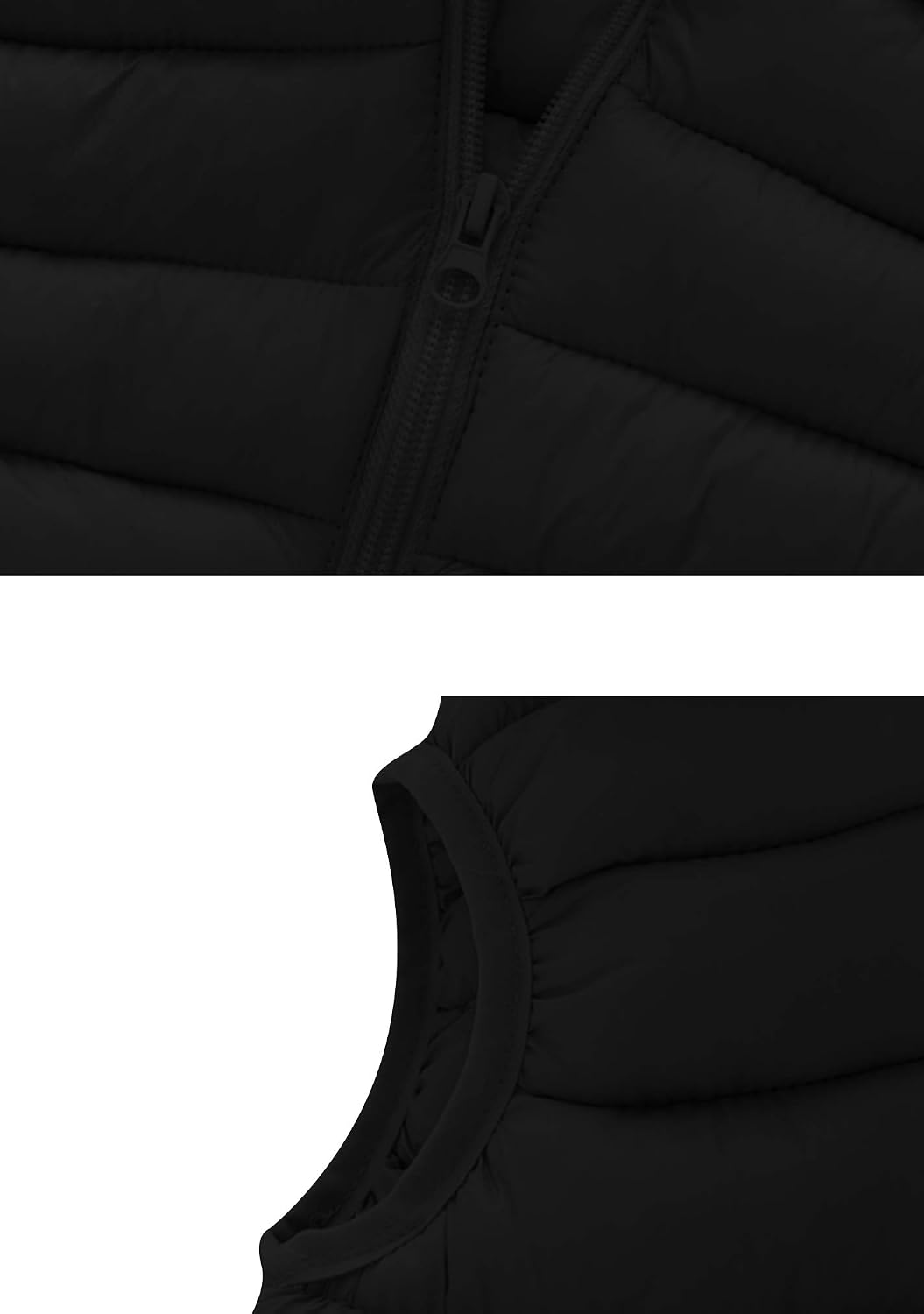 BOFETA Kids Winter Hooded Lightweight Puffer Jackets Outwear Packable Jackets Vest