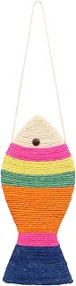 Fish Shaped Cat Scratch Board, Large Sisal Scratching Pad
