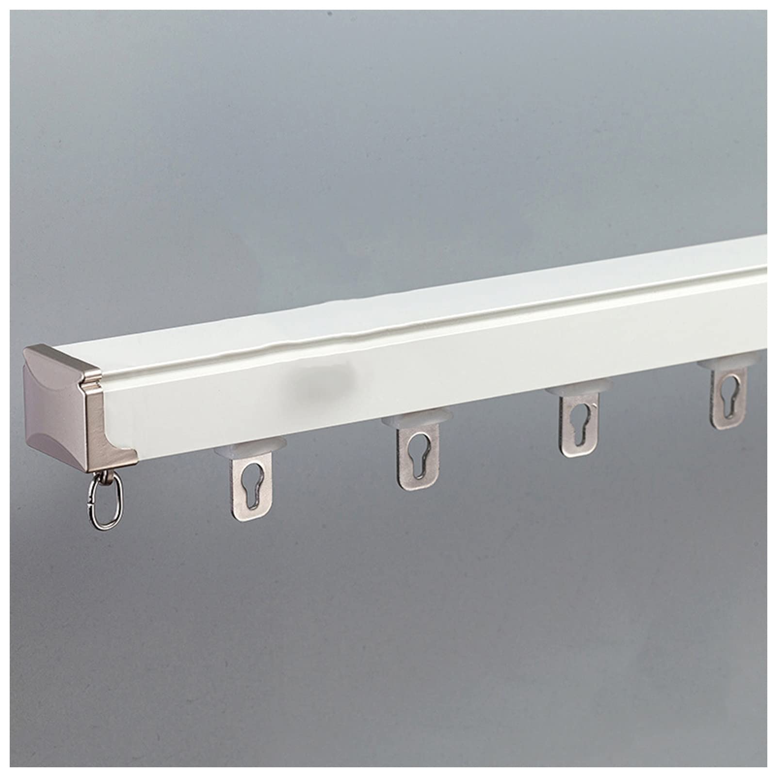 Rail de rideau en aluminium plafond ou mur 1m