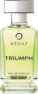 KENAZ AROMATIC ARTISTRY TRIUMPH | Men's Fragrance | Perfume for Men | Cedar top note | 100 ml pack | 3.4 Fl. Oz. | Woody and Spicy fragrance | Gift for Men | Eau de Parfum EDP