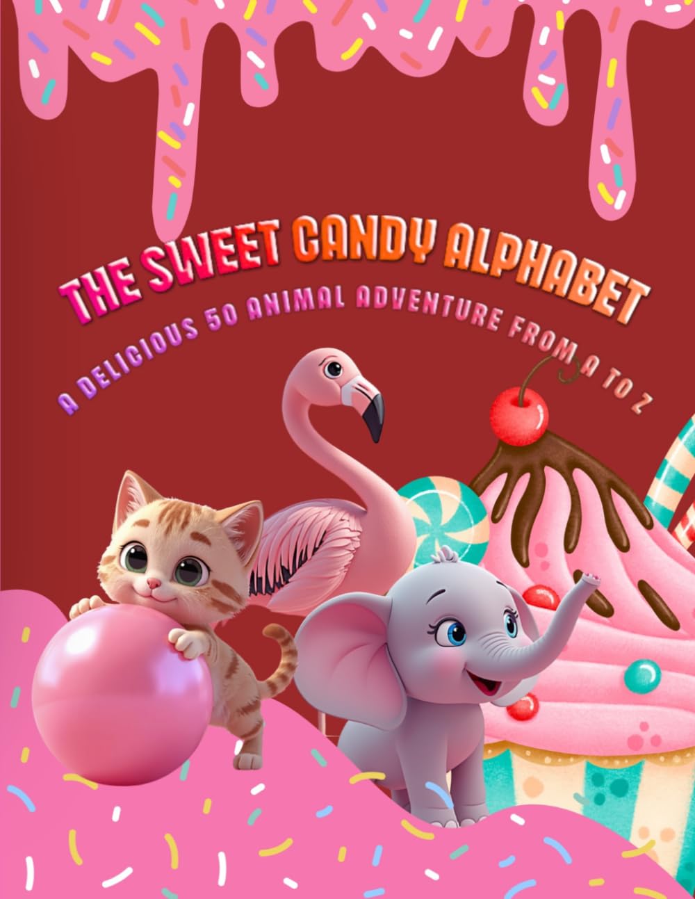 The Sweet Candy Alphabet: A Delicious 50 Animal Adventure from A to Z (The Magical ABC Adventures)