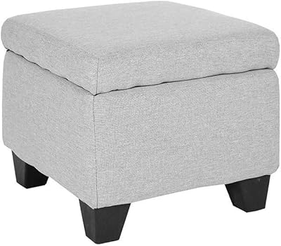 Amazon.de: ZYY Hocker, Gepolsterter Hocker, Leinenaufbewahrung