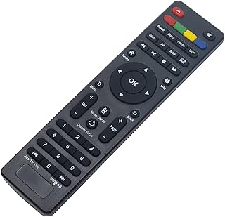 Replacement Remote Control for AC/TV/Audio Devices Compatible with Jadoo TV 4 4S 5 5S