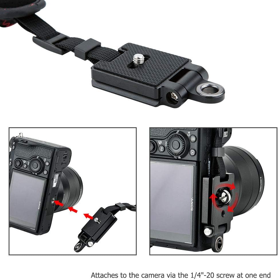 JJC Deluxe Mirrorless Camera Hand Grip Strap for Canon EOS R8 R6 II R5 R7 R10 R RP M50 M6 II Nikon Z8 Z9 Z7II Z6 III II Z5 Z50 Z30 Zf Zfc Fuji X-T5 X-T4 X-S20 X-T50 X-T30 X-T20 X-M5 X-E4 X-H2 X-H2S - Image 6
