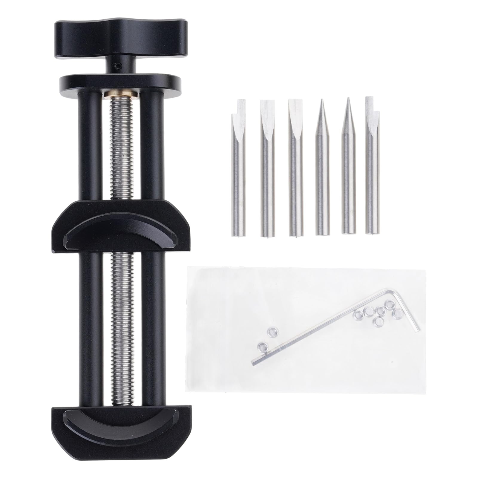 Kit completo per la riparazione del filtro dell'obiettivo, morsa per la manutenzione della fotocamera, adatto per dispositivi di studio fotografico di diverse dimensioni