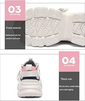 Amazon.com: ZFBBD Women's Chunky Sneakers - Casual Platform