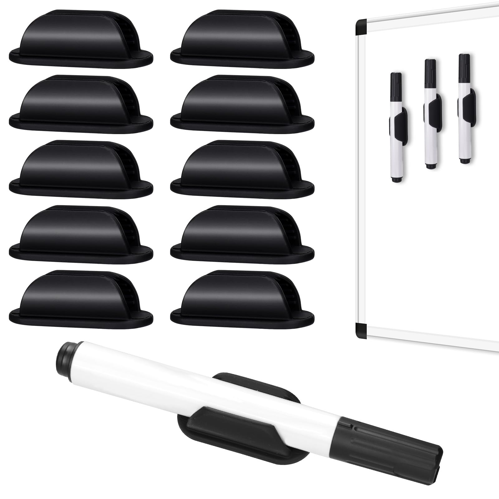 Amazon.com: AIERSA Large Silicone Marker Holder for White Board