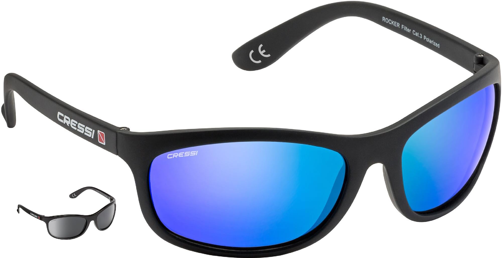 Cressi Rocker Floating Sunglasses Gafas de Sol, Unisex Adulto