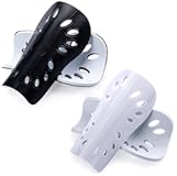 Soccer Shin Guards&comma; 2 Pair Lightweight and Breathable Shin Guard Sleeves for Adults Football Player&comma; Calf Protective Gear Shin Guards for Men Women &lpar;Bigger Shin Guards&rpar;