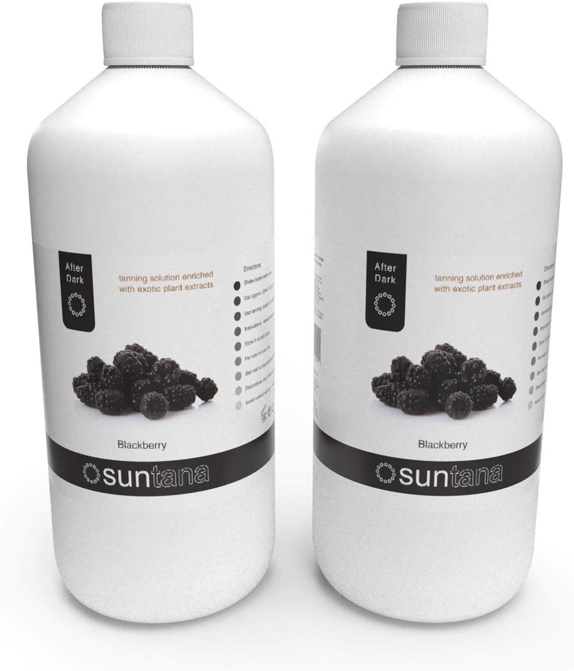 2000ml (2 x 1000ml) Suntana Blackberry After Dark 14% DHA Spray Tan Solution