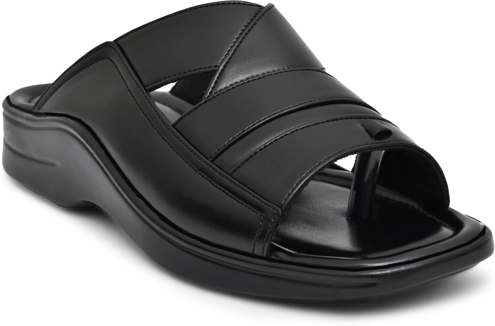 LEONCINO Stylish Sandal for Men - Comfortable Sandals for Men - Mens Sandal Collection - Fashionable Mens Slippers for Any Occasion - Versatile Men Slipper Choices - Mens Sandals - Black 07 UK (B0D6MWX9XD) Amazon Price History, Amazon Price Tracker