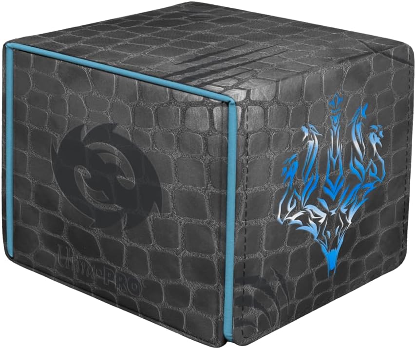 Ultra Pro - Tarkir Dragonstorm Ugin, Eye of the Storms Premium Alcove Edge Deck Box for Magic: The Gathering | Premium Deck Box Dragon Scale Design Magnetic Closure Card Storage MTG Accessories