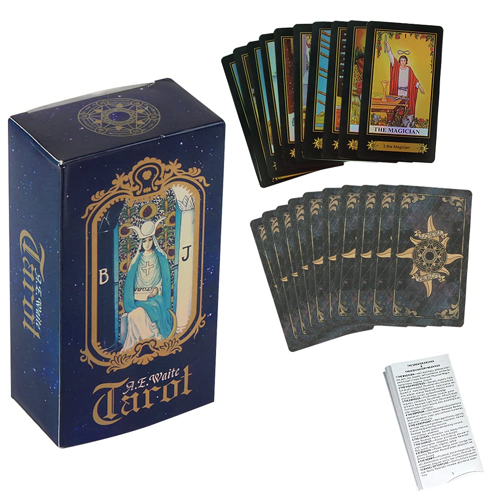 Tarot, ZoneYan Tarot Cards for Beginners, Rider Waite Tarot Deck, Tarot