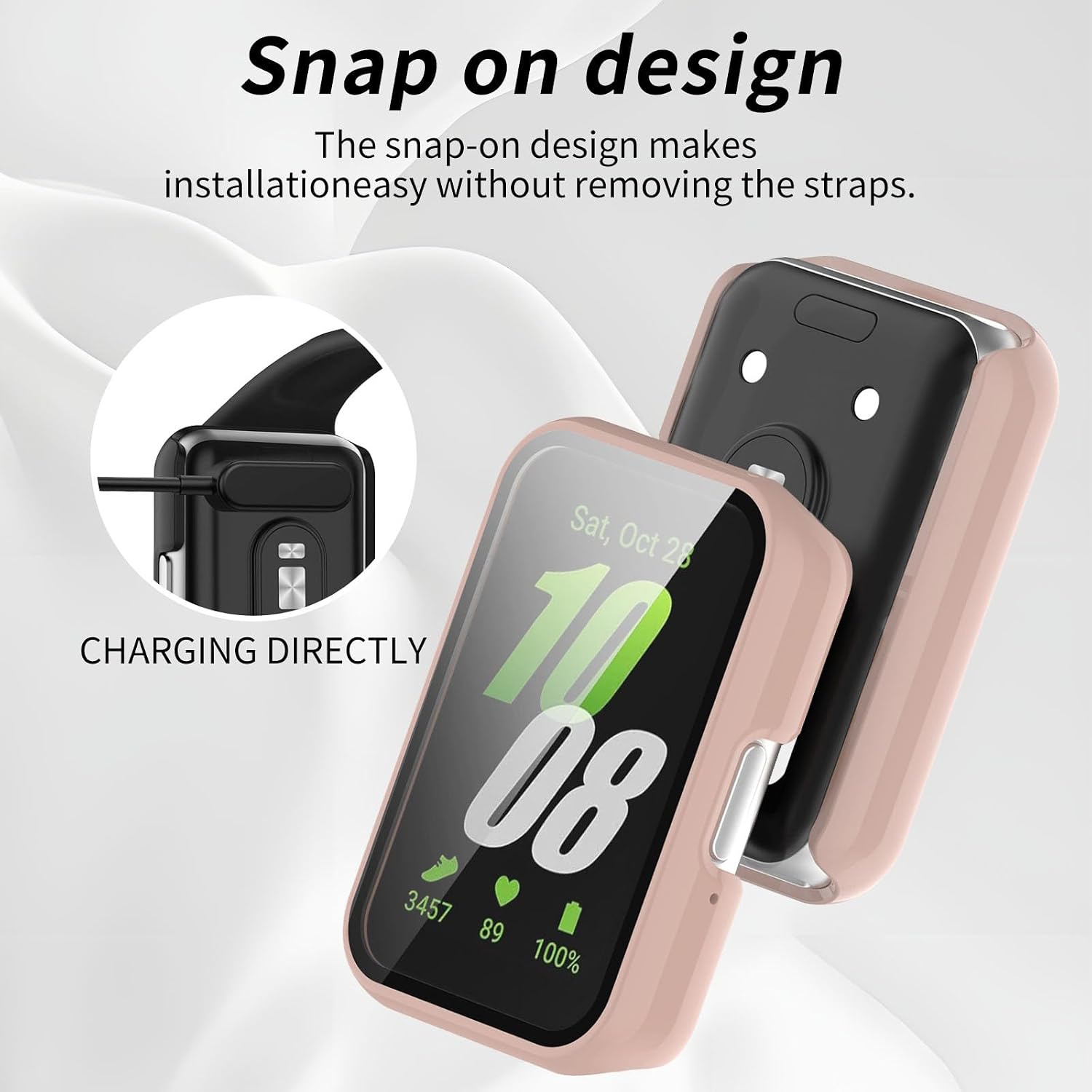 6 Pack for Samsung Galaxy Fit 3 Screen Protector Case