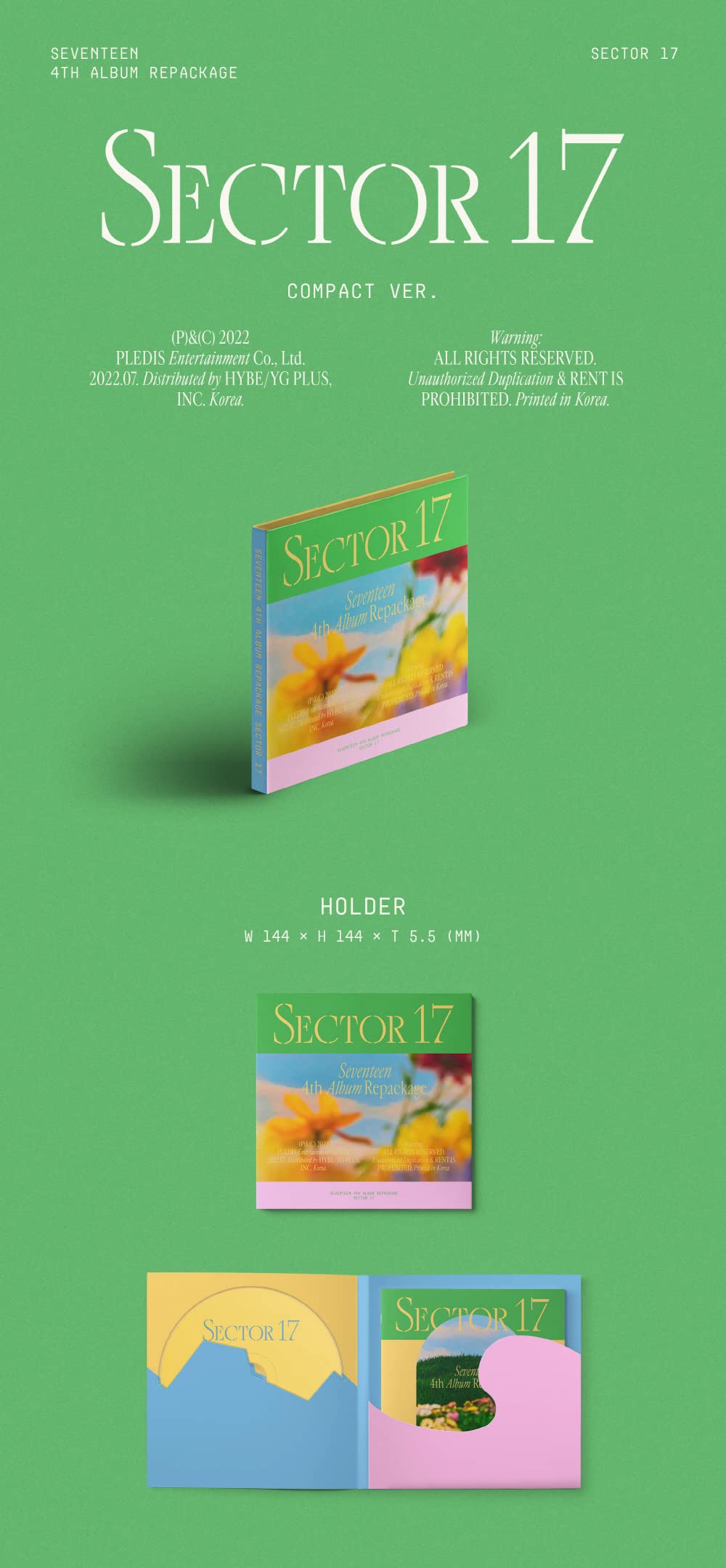 Sector17 compact ver. おまけ付き Amazon.co.jp: Dreamus SEVENTEEN - 4th Album Repackage SECTOR