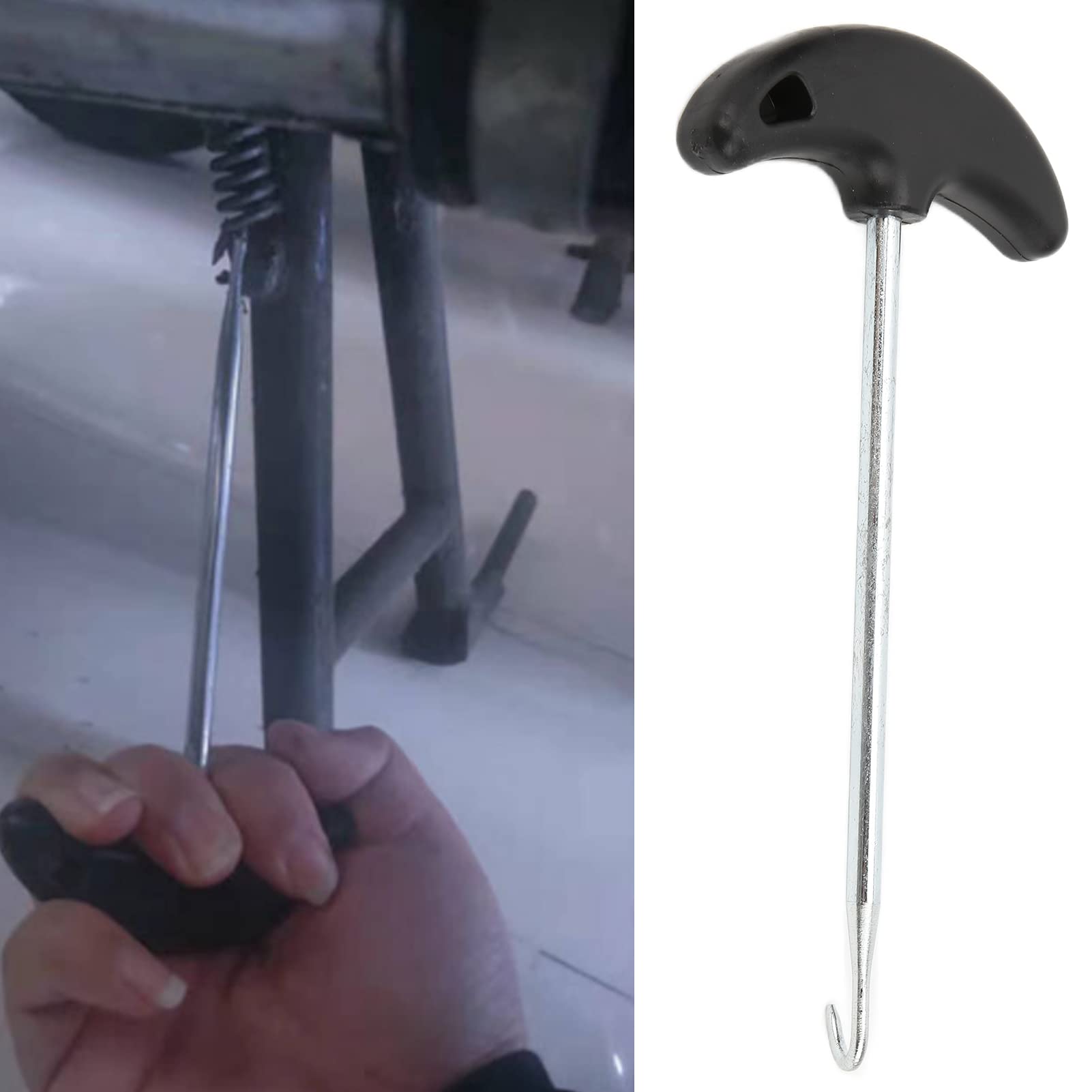 Estrattori Per Ganci A Molla Per Tubi Di Scarico, Strumento Per La Rimozione Dei Ganci A Molla Per Tubi Di Scarico Di Motociclette Motoseghe Tosaerba E Decespugliatori 90984671