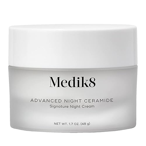 Medik8 Advanced Night Ceramide Cuidado de los ojos nocturnos regordete e hidratante Ceramidas para tensar la piel y antioxidantes para líneas
