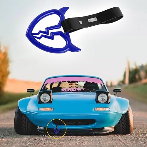 Miniatura 5 de Q1-TECH, JDM Tsurikawa Anillo japonés de metro, tren, autobús, mango de coche, cuerno de diablo, mango de corazón roto, correa de mano, anillos de