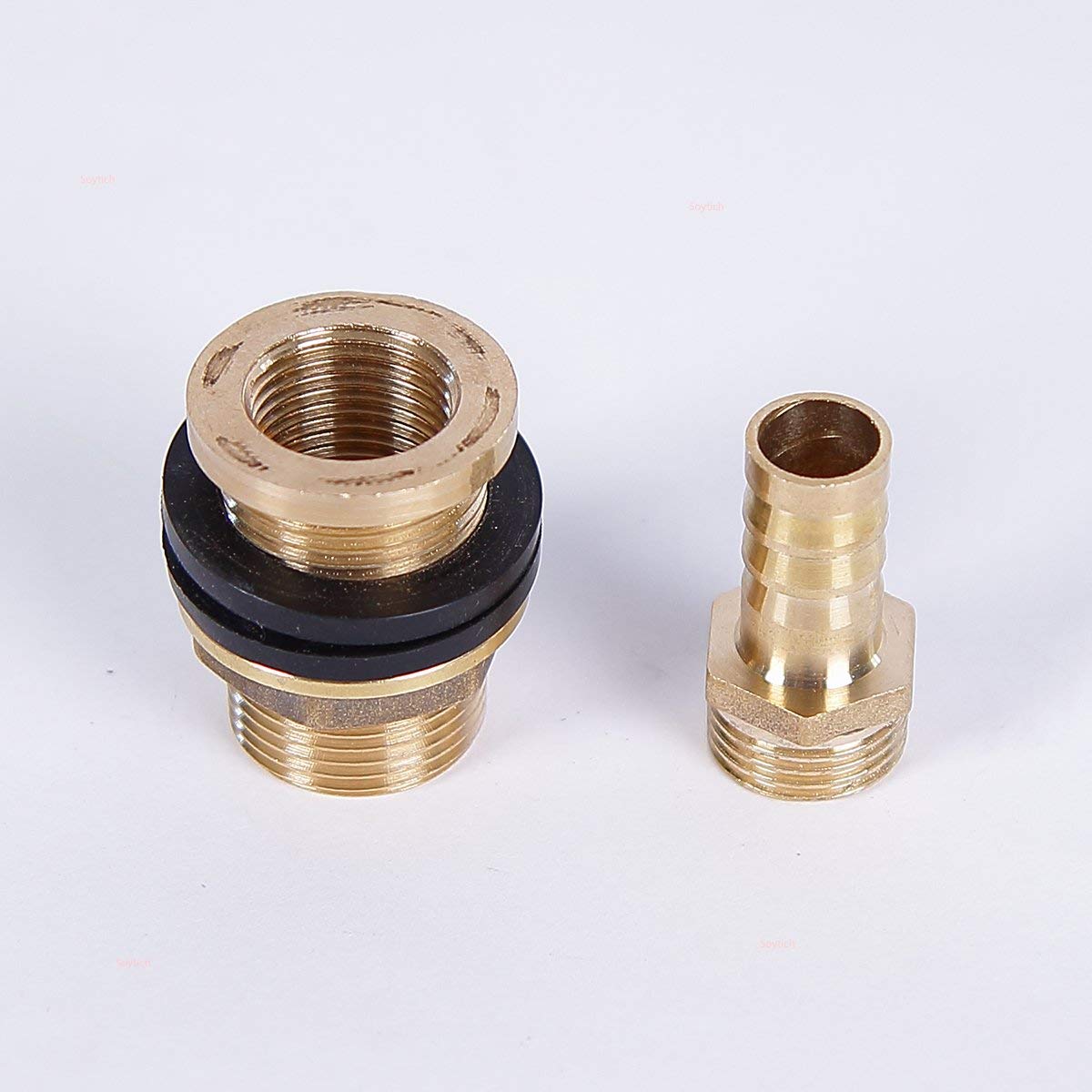 Schlauchtülle Aus Messing 1/2' AG Für 14mm Gartenschlauch – Perfekt Für Tankverschraubungen