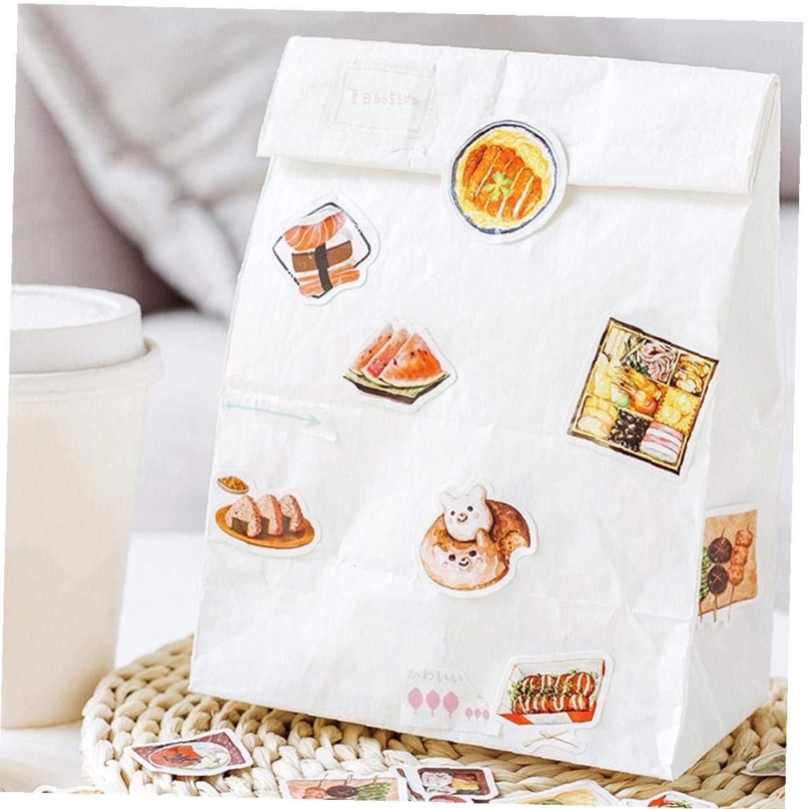 Amazon.co.jp: 1箱 美味しい食べ物 寿司 食事 デコレーション シール