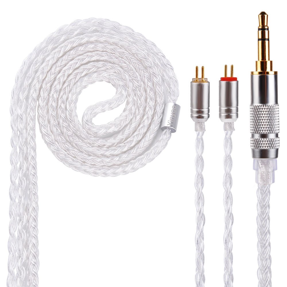 Amazon | Yinyoo イヤフォン ケーブル 0.78mm 2pin 3.5mm YYX4745 高