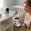 WiFi Smart Security Camera | 360° Vision | Motion Detection & Instant Notification | Night Vision | 24/7 Remote Monitoring & Cloud Storage Supported