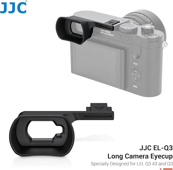 JJC Soft Viewfinder Eyecup Compatible with Leica Q3 43 Q3 Q3 Monochrom