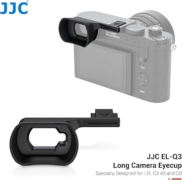 JJC Soft Viewfinder Eyecup Compatible with Leica Q3 43 Q3 Q3 Monochrom