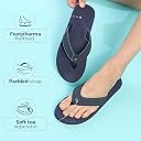 YOHO Drift Orthopedic Slippers for Men | Soft Footpharma Footbed | Breathable Ventilation Holes | Lightweight Flip Flops | Anti-Skid Chappals for Everyday | Mystery Blue - UK 6 gallery image