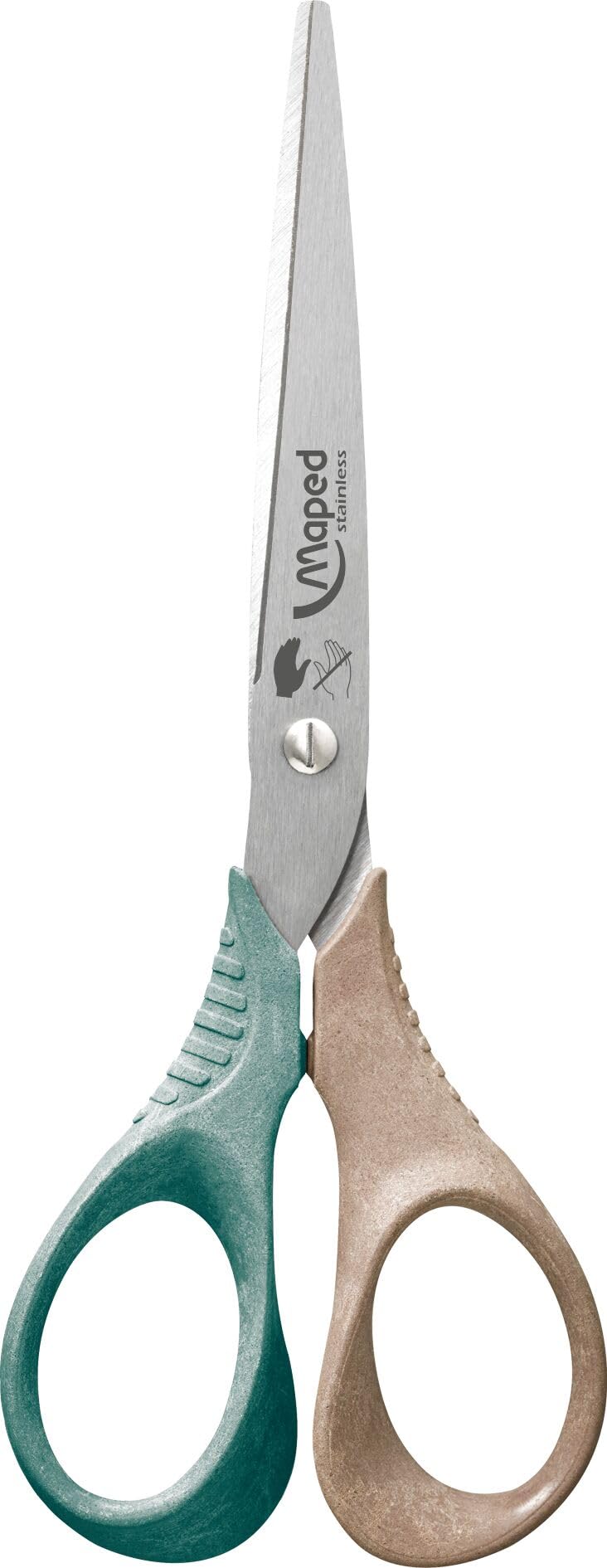 Maped Smiling Planet Federmäppchen Set - Mit 12 Buntstiften, Schere & Spitzer Aus Recyceltem Stoff