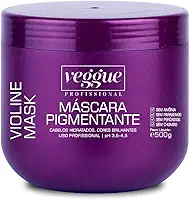 Máscara Matizadora Roxa/Violine, Roxo, Veggue,500ml