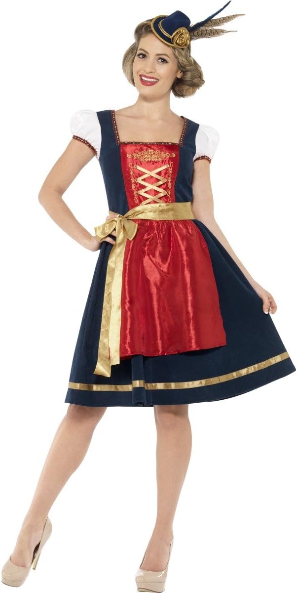 Smiffys mens Deluxe Traditional Claudia Bavarian Costume