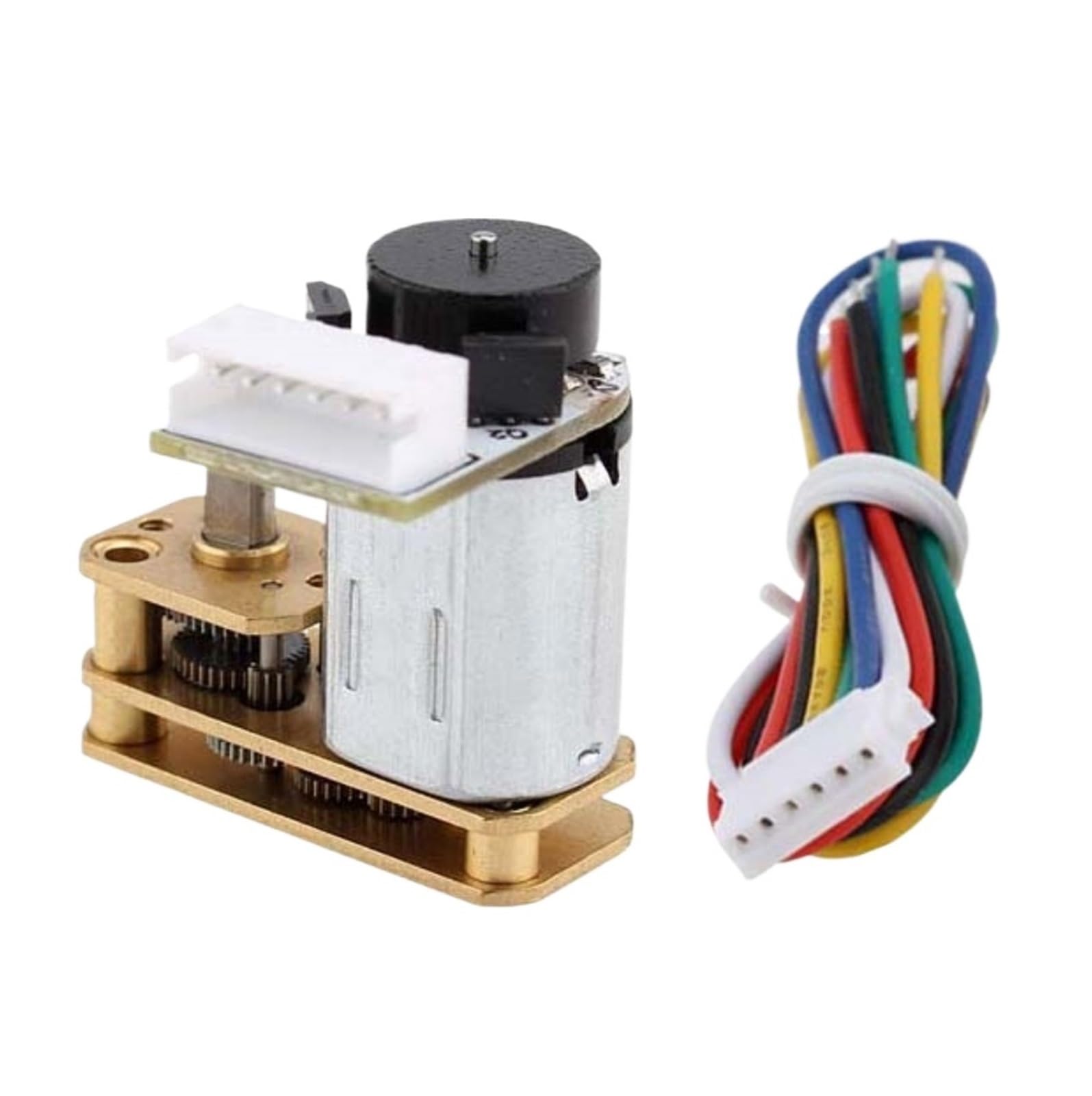 Motor reductor Reversible de Metal en miniatura eléctrico DC 3V 6V 12V(1 to 200,6V A12 Type)
