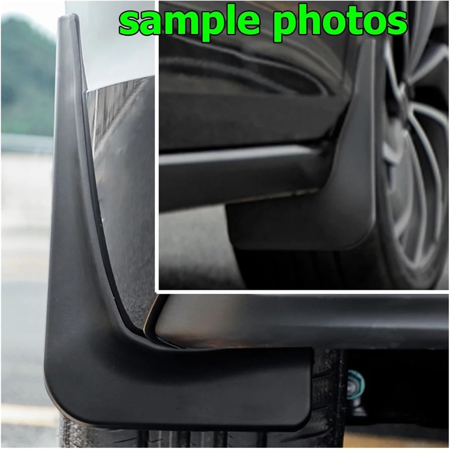 Set 4pcs Compatible with VW Golf MK8 8 2020 2021 2022 Car Mudguards Mud Flaps Splash Guards Fender Flare Front Rear Cover Styling 2023