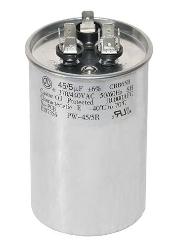 45+5 MFD 45/5 uf 370 or 440 Volt Dual Run