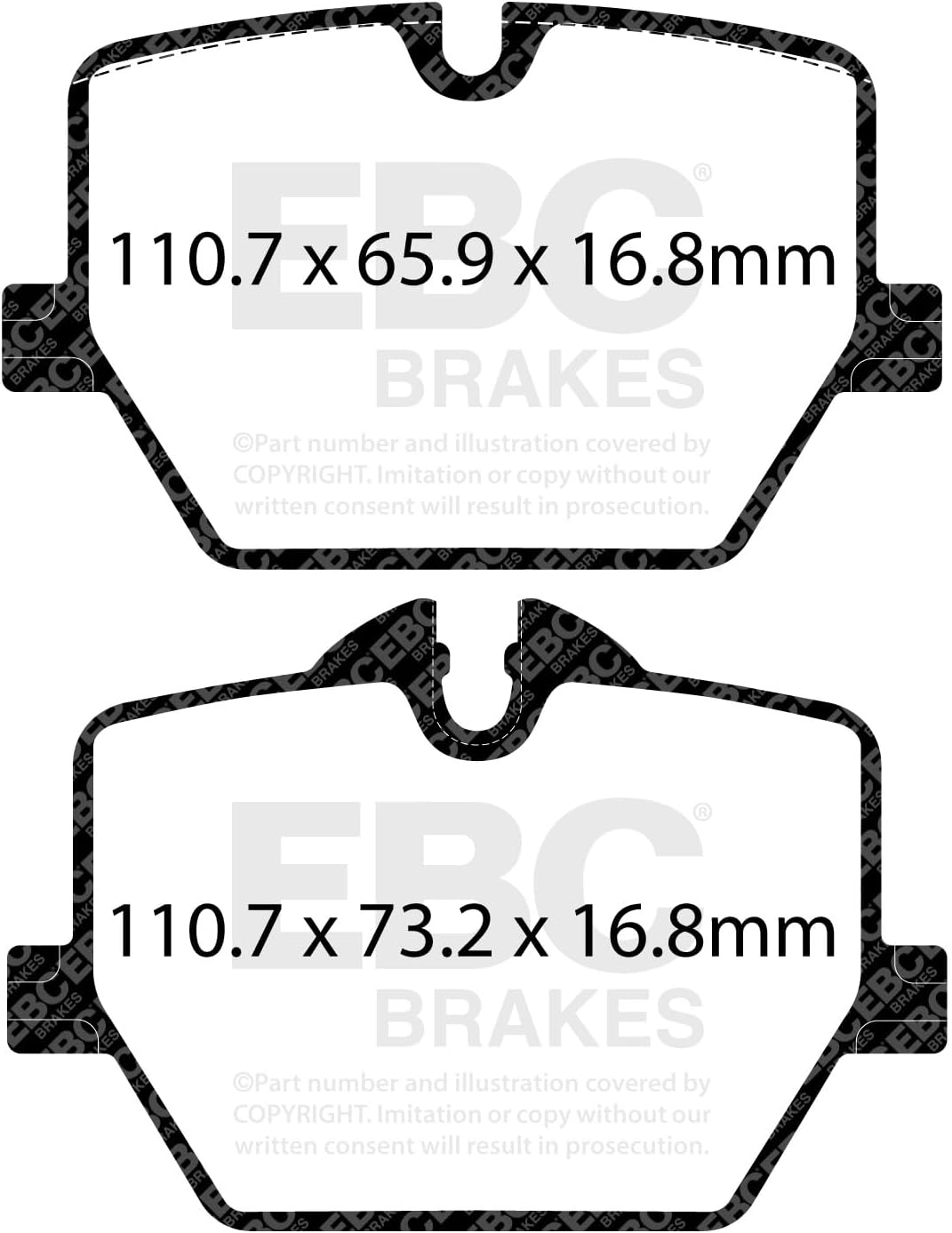 EBC Brakes - EBC Redstuff Pads (DP32415C)
