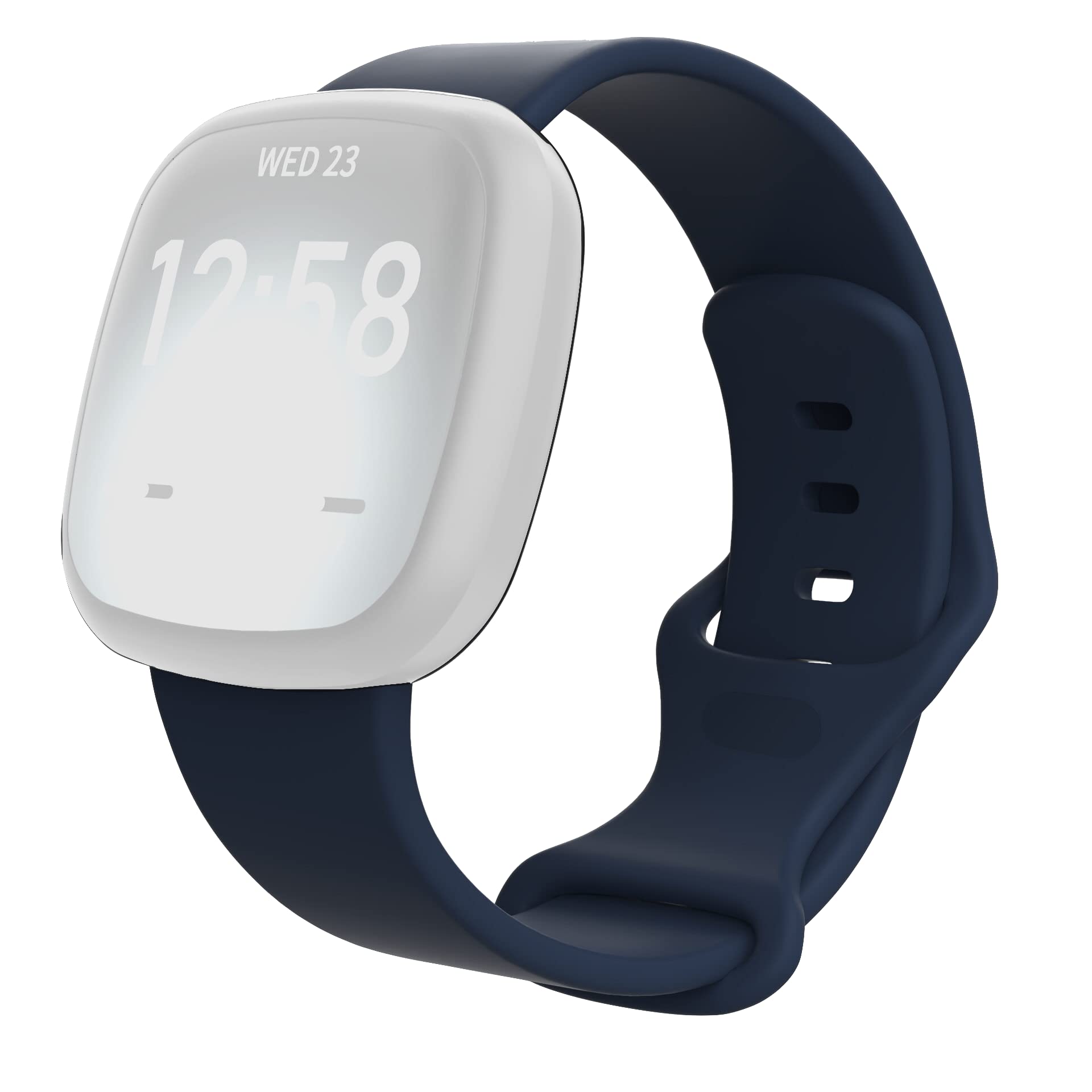 YODI Bands Compatible with Fitbit Versa 3/ Fitbit Sense Band, Soft Replacement Wristband for Women Flexible Waterproof Sport Watch Strap for Men Large (Blue) (B09X23P5JJ) Amazon Price History, Amazon Price Tracker