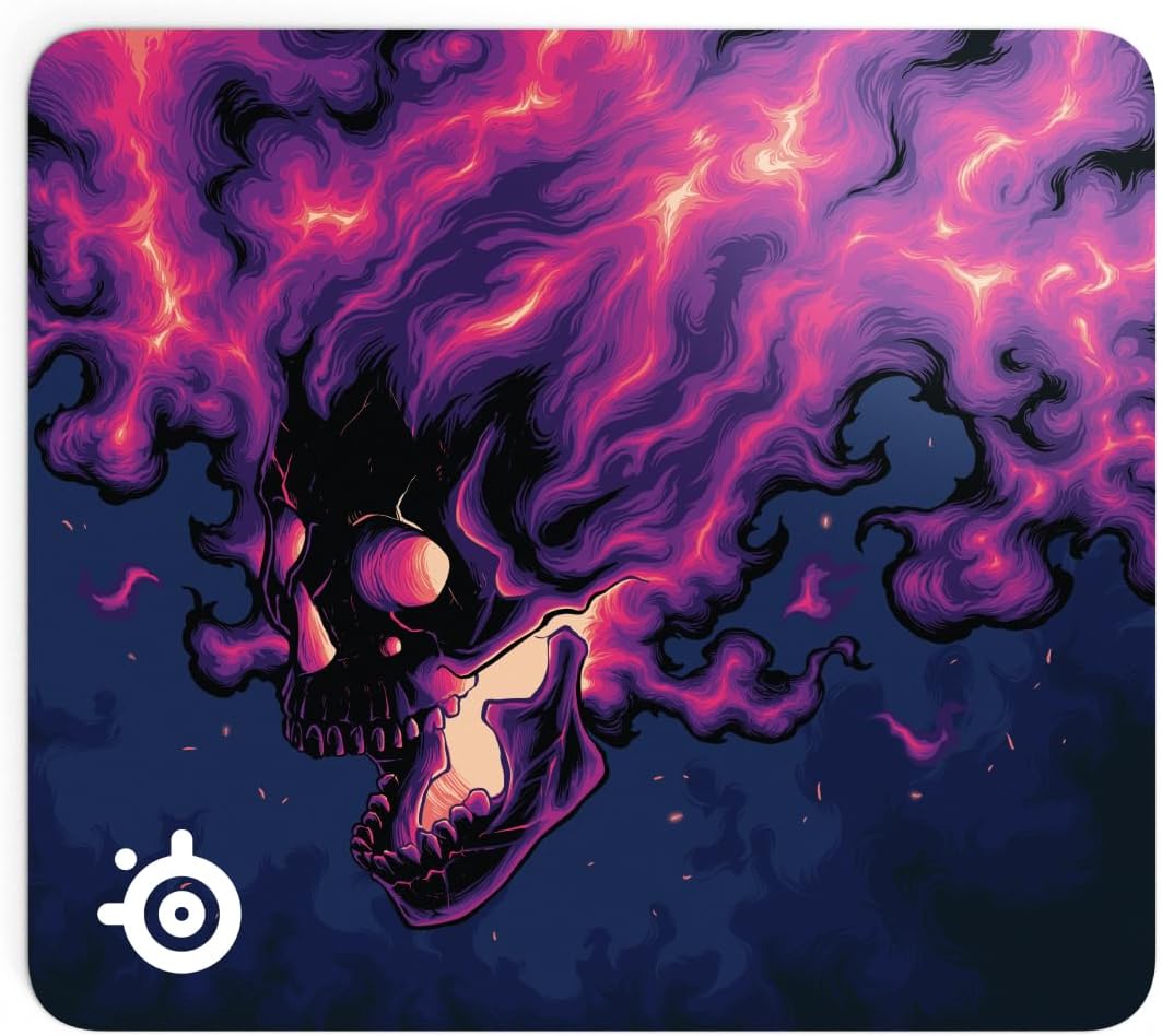 SteelSeries QcK Heavy - Cloth Gaming Mouse Pad - Extra Thick Non-Slip Rubber Bottom - Excluding Microwoven Surface - Size L