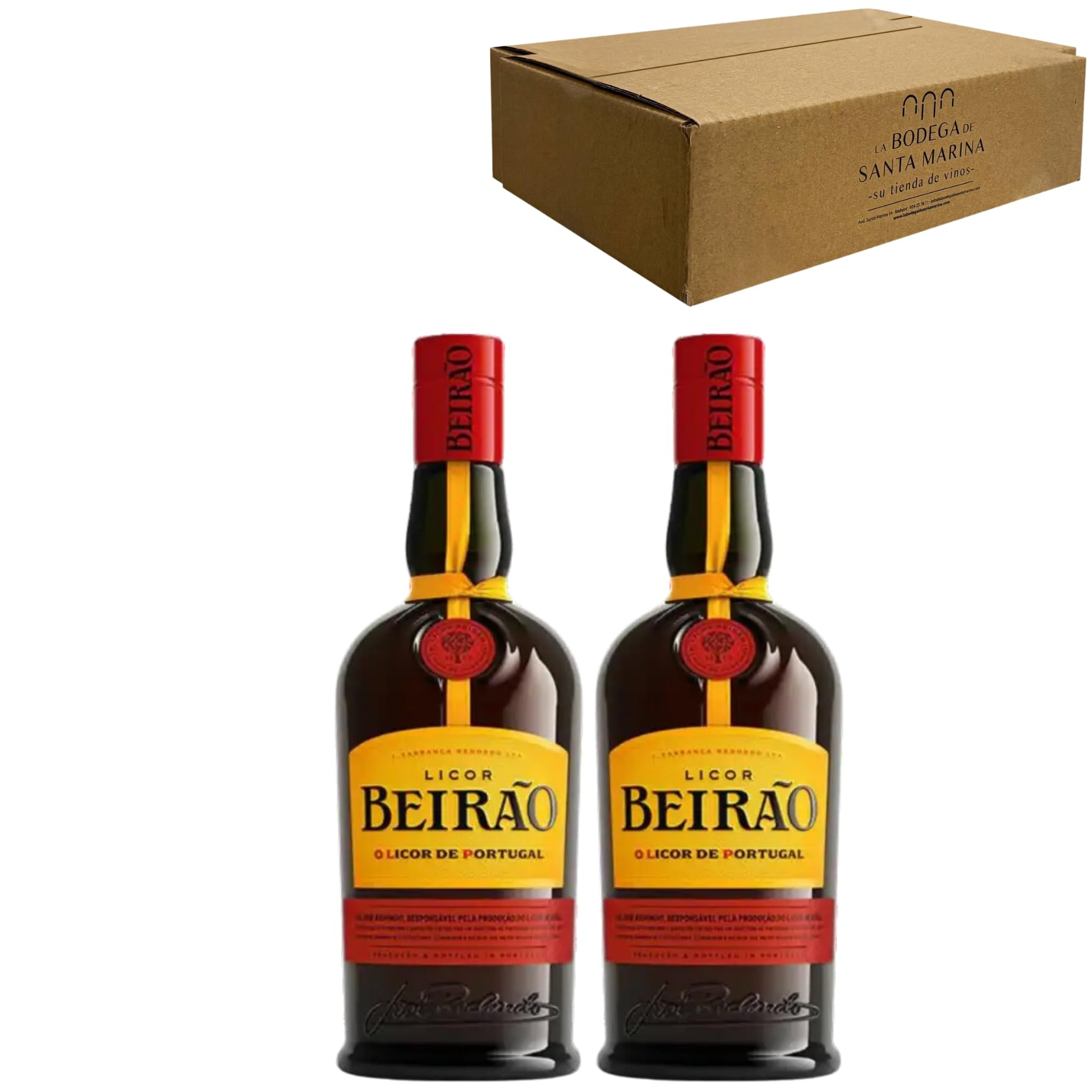 Licor Beirão - Celebra los momentos especiales con el licor perfecto Pack 2-1 Litro