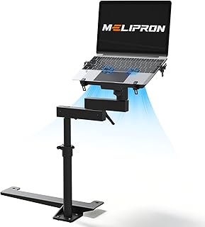 MELIPRON Truck Laptop Mount Fit for 19-26 Chevy Silverado, Tahoe, GMC Sierra, No-Drilling Vehicle-Specific
