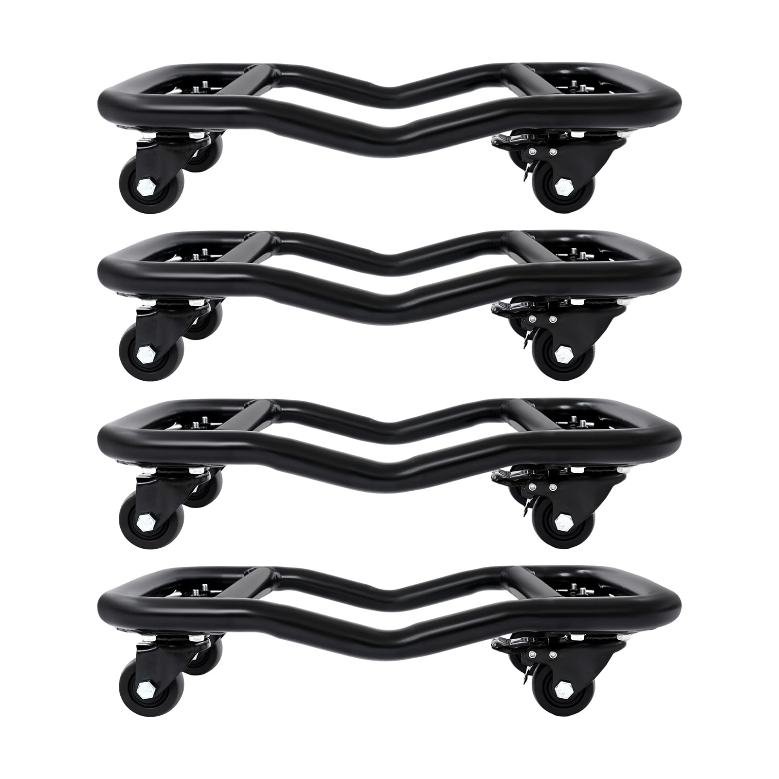 4 ruedas giratorias para coche, camión, todoterreno, con capacidad de carga de 6000 libras